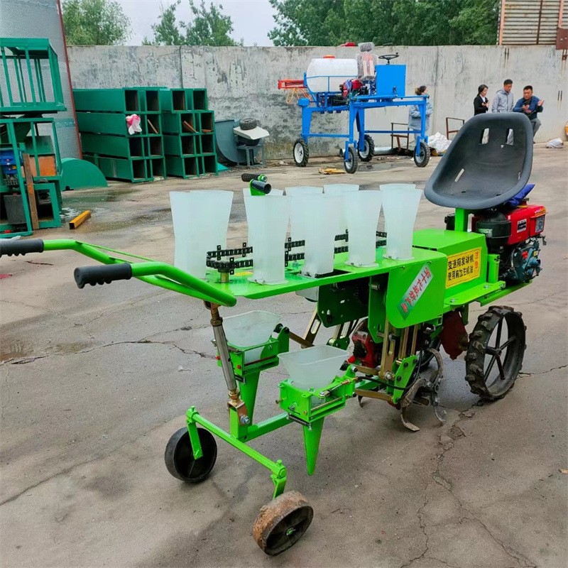 单行双行辣椒移栽机 乘坐式自走式辣椒移栽机 秧苗移栽插苗机图4