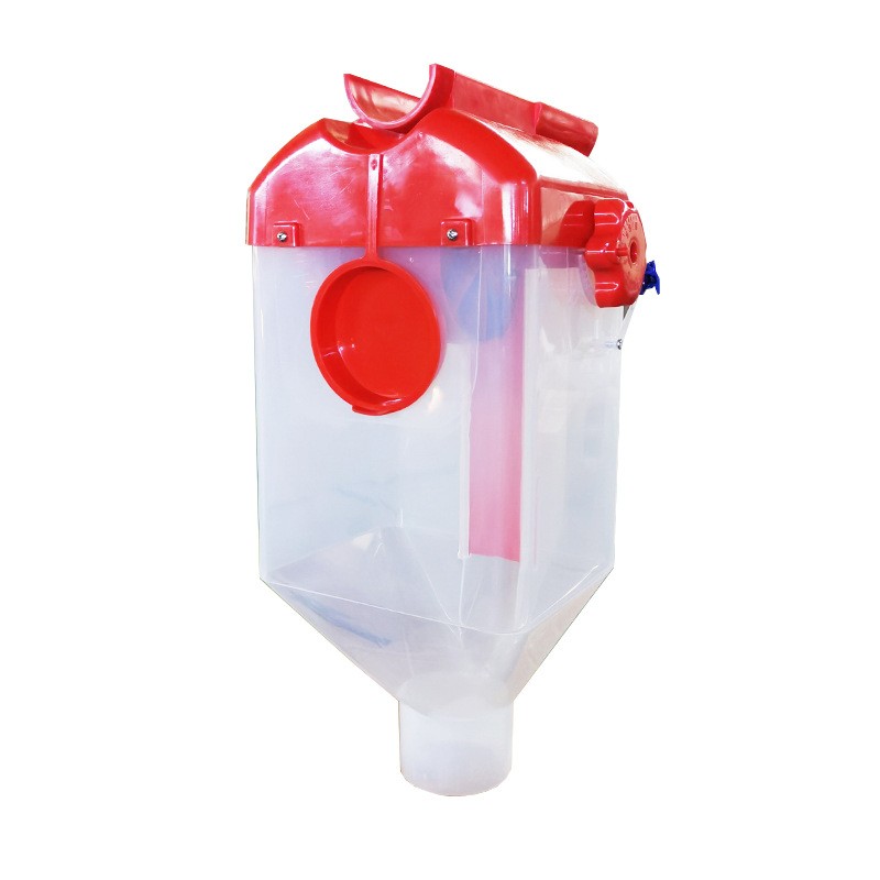 猪用自动料线定量桶8L量杯 喂猪自动下料器 母猪定位栏定量下料桶图4