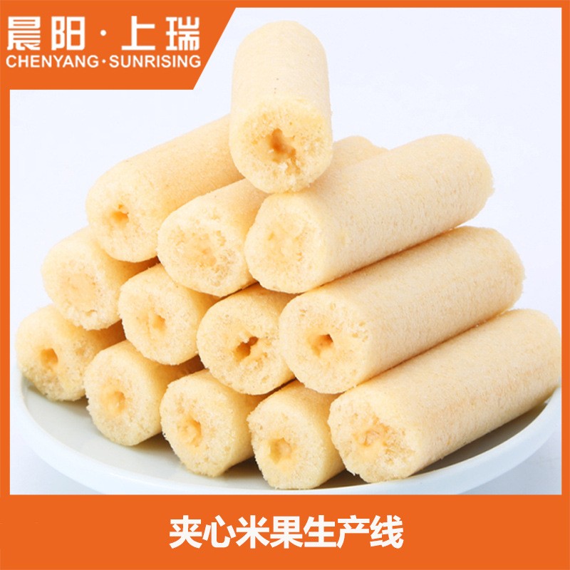 膨化米饼设备生产线 膨化米果加工机械 台湾米饼膨化生产设备图2