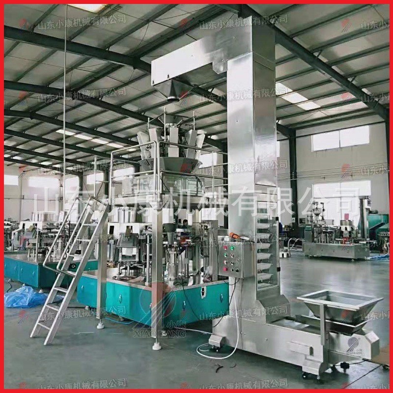 给袋式自动真空包装机 小康泡椒猪皮自动定量真空包装机生产厂家图3