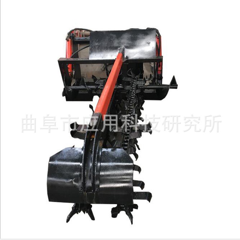 新款报价a1单履带小型翻地播种开沟机 林业山地小型微耕机图4