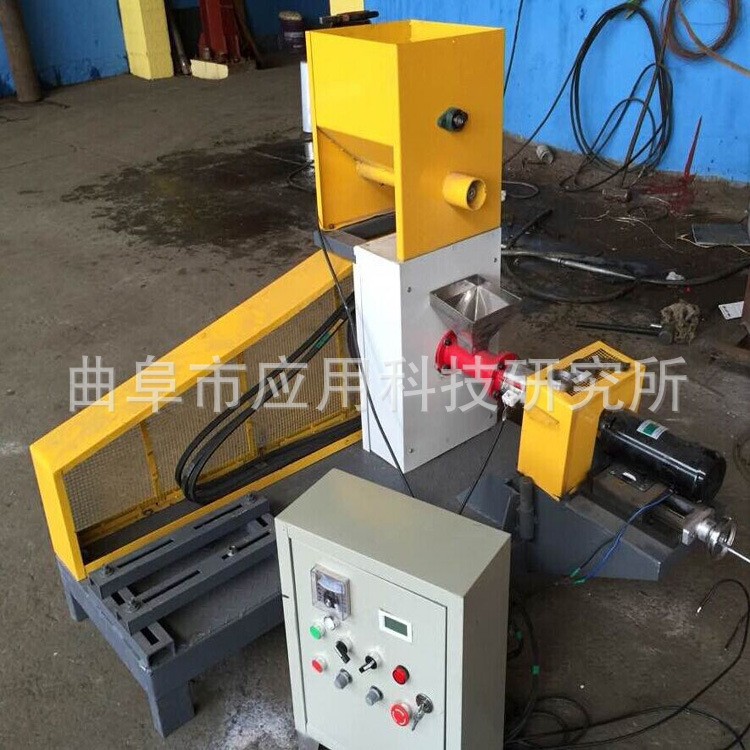 品质保证a1禽畜饲料膨化机 水产饲料膨化机 微型饲料膨化机图5