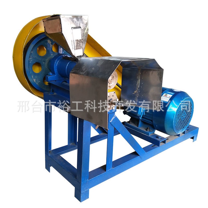 DGP40-II型谷物饲料膨化机 血粉豆粕膨化机 猪饲料狗猫粮制作机器图5