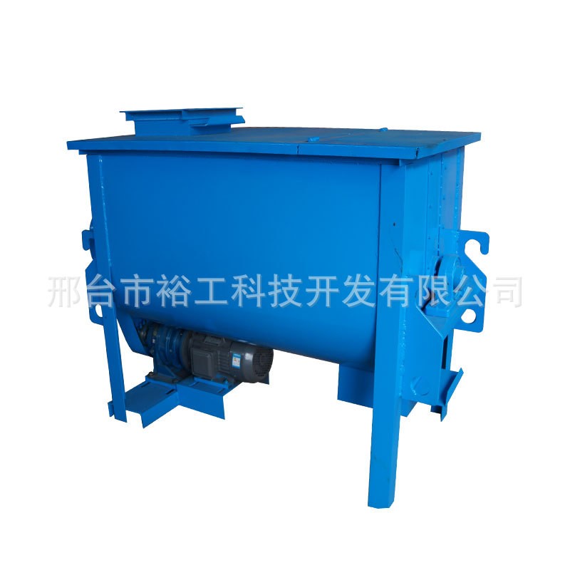 混合搅拌机 饲料制作流水线用的膨化机流水线制作搅拌物料图2