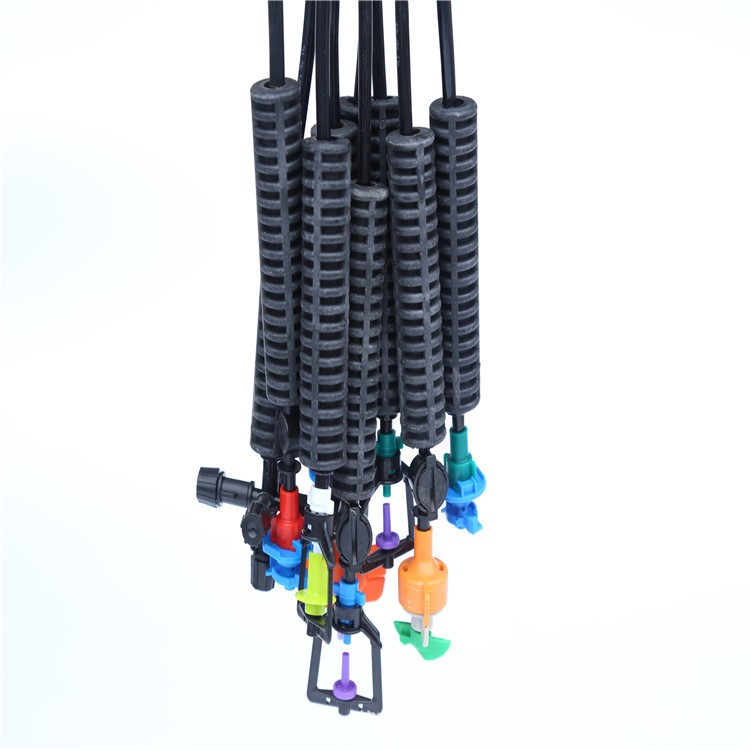 大棚喷灌吊挂微喷 自动喷洒雾化微喷头 40厘米吊挂式农用倒挂喷头图4