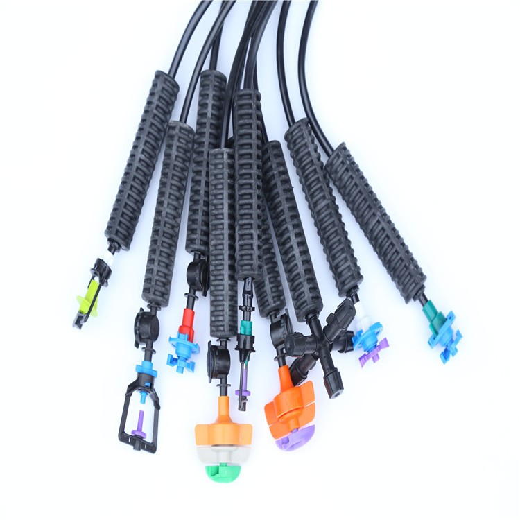 大棚喷灌吊挂微喷 自动喷洒雾化微喷头 40厘米吊挂式农用倒挂喷头图5