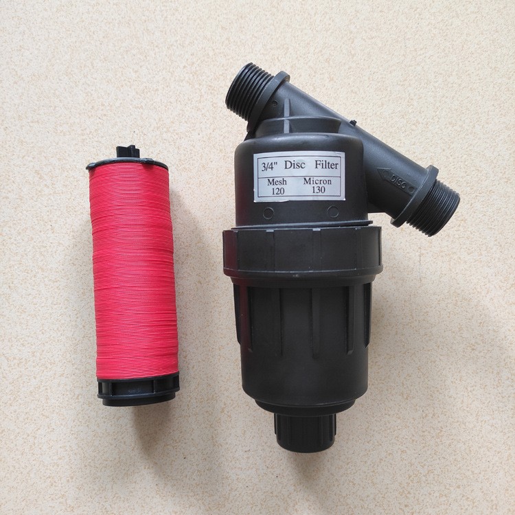 6分1寸小型农用网式叠片过滤器园林灌溉滴灌微喷灌塑料过滤系统图3