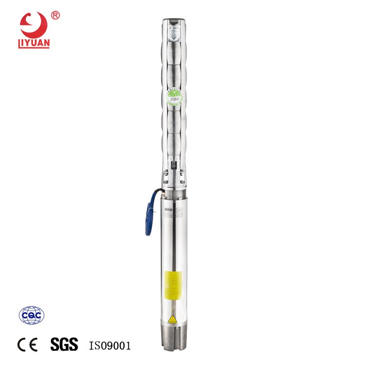 QJ深井泵 井用深井泵 潜水深井电泵 6寸冲水电机 变频多级深井泵图5