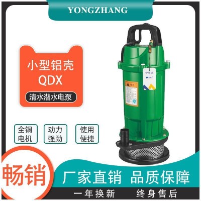 QDX单相潜水泵适用农村厕所改造 180瓦/370瓦口径16mm