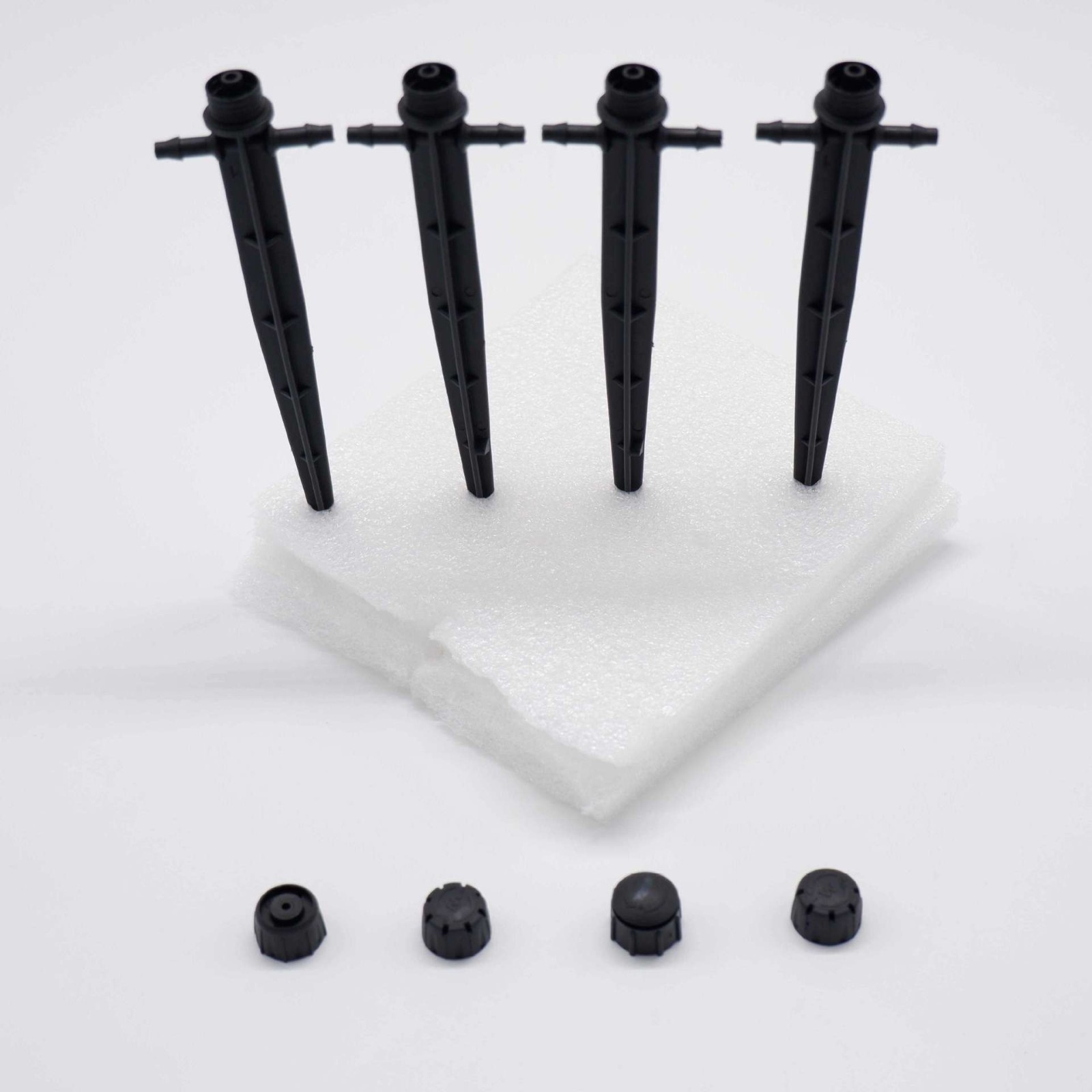 双通插地式可调节流量大小喷头适用于花园浇灌插针式农用灌溉喷头图5