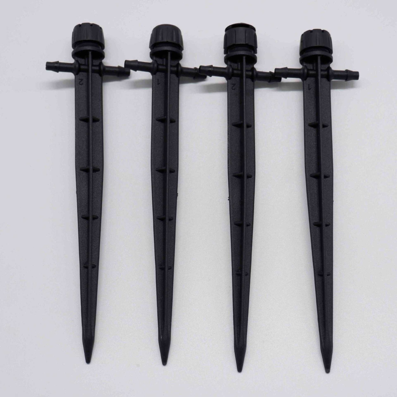 双通插地式可调节流量大小喷头适用于花园浇灌插针式农用灌溉喷头图2