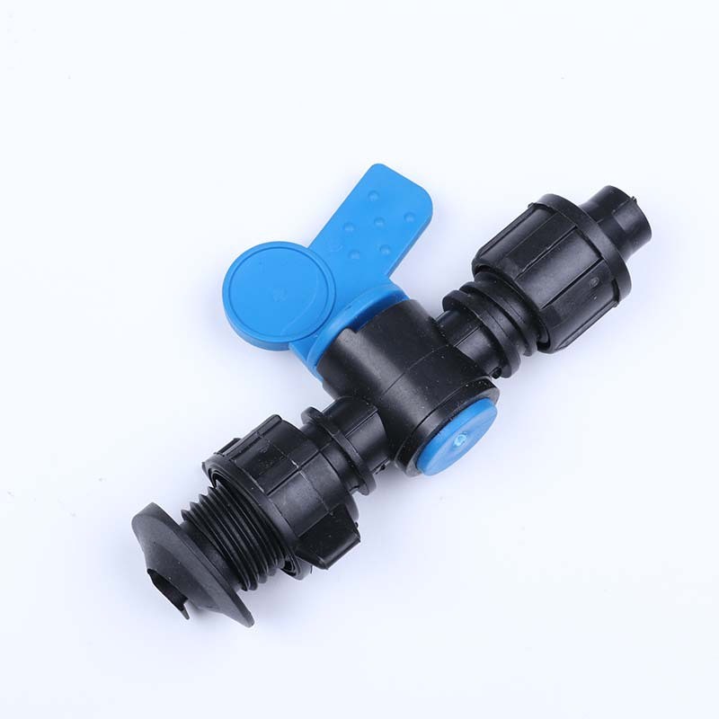 软带旁通阀 工厂批发滴灌带配件封水好农用小开关节水灌溉软接头图3
