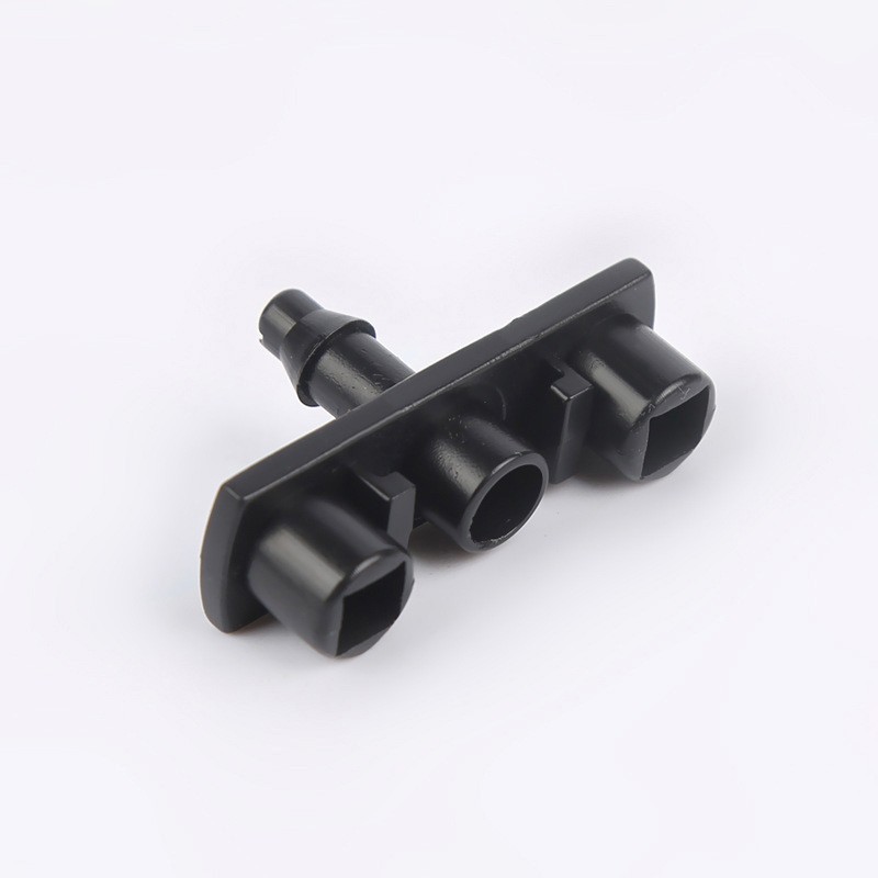 园林园艺卡扣山字架 绿化花卉浇水喷头支架 塑料山形状支架批发图2