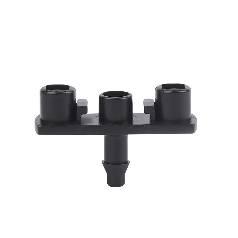 园林园艺卡扣山字架 绿化花卉浇水喷头支架 塑料山形状支架批发图5