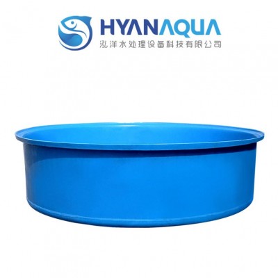 可定制循环水高密度养殖单体鱼池 室内工厂化玻璃钢frp多尺寸水池