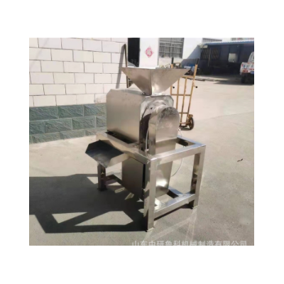 螺旋双道水果去核打浆机 商用芒果打泥机 不锈钢浆渣分离机