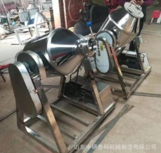 不锈钢鼓式搅拌机 商用食品大料胡椒粉拌料机 粮食淀粉搅拌机图2