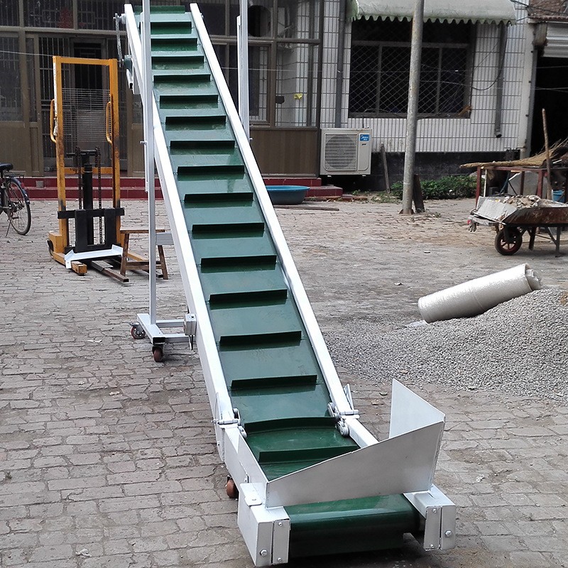 小型输送机爬坡上料机运输机电动传动带小型折叠输送带简易传送带图4