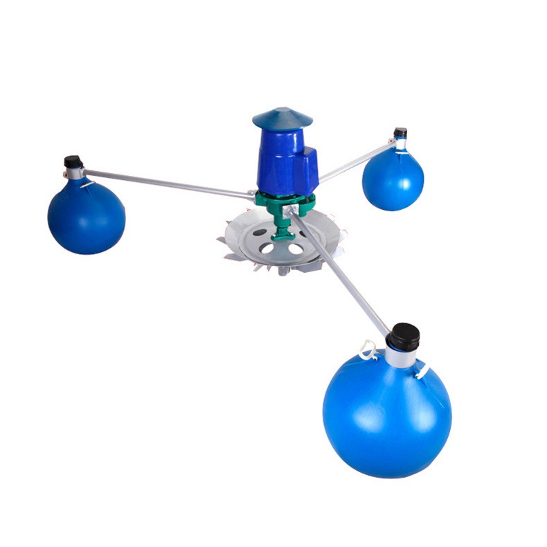 YL叶轮式 鱼塘渔业虾塘水产养殖增氧机 220V单相1.5KW叶轮增氧机图5