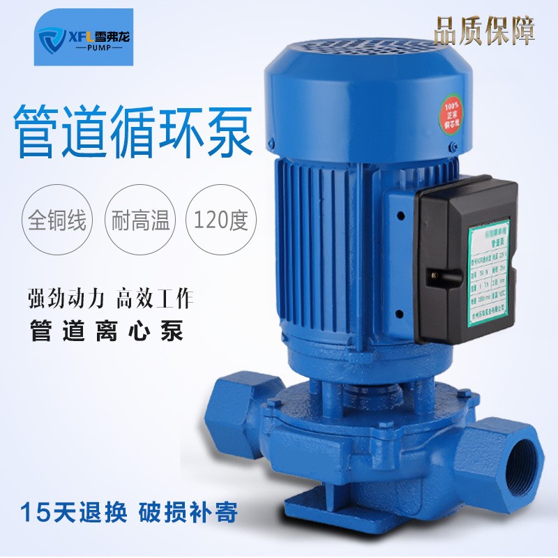 厂家直销 单相SG/SGR小微型热水立式管道泵 1.5寸750W丝口管道泵图2