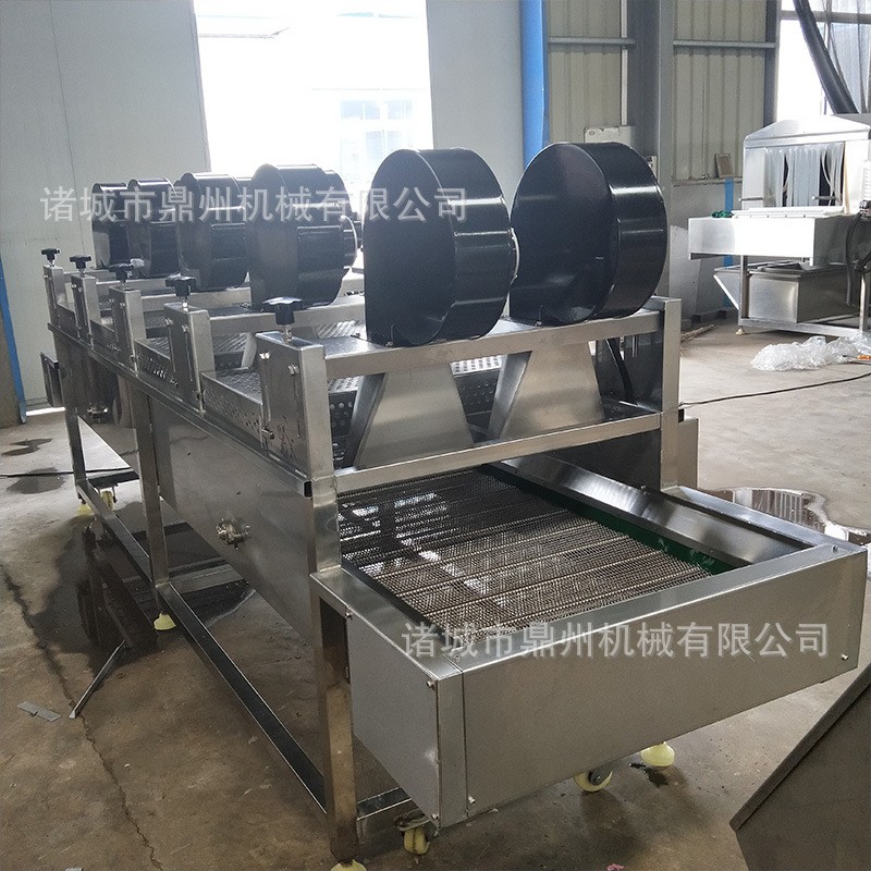 供应胡萝卜蘑菇速冻机 水果黄桃冷冻设备 水产连续式隧道速冻产线图5