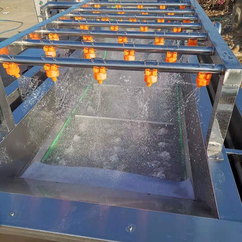 厂家果蔬清洗机 大枣辣椒气泡喷淋清洗机 洗菜机气泡清洗机图4