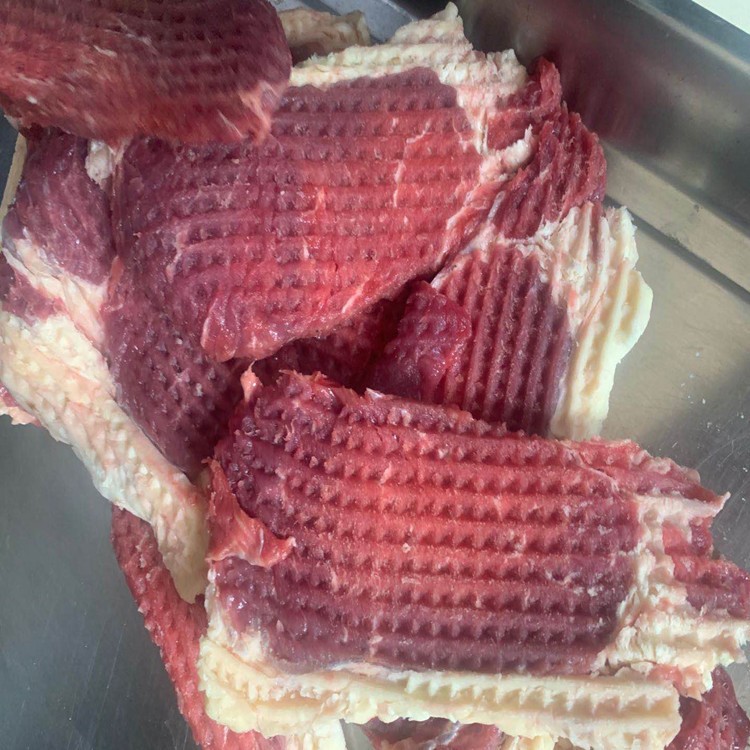 台湾商用牛排断筋机猪排扎孔机牛排断筋机带骨肉排片嫩化断筋设备图2