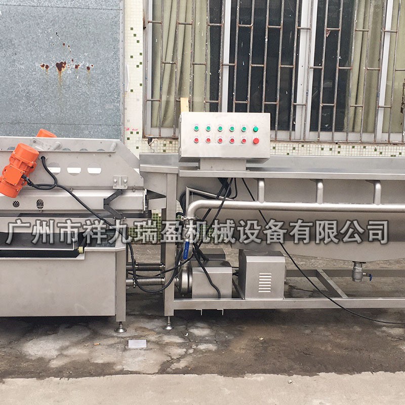 厂家供应大型涡流清洗机 净菜流水线配套设备 涡流洗菜机图1