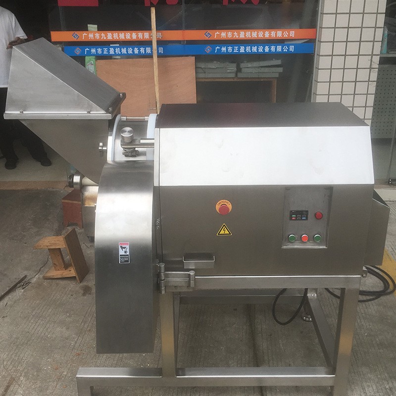 大型肉苁蓉切丁机 冷冻鸡胸切丁 商用高效率淀粉胶切丁机器图3