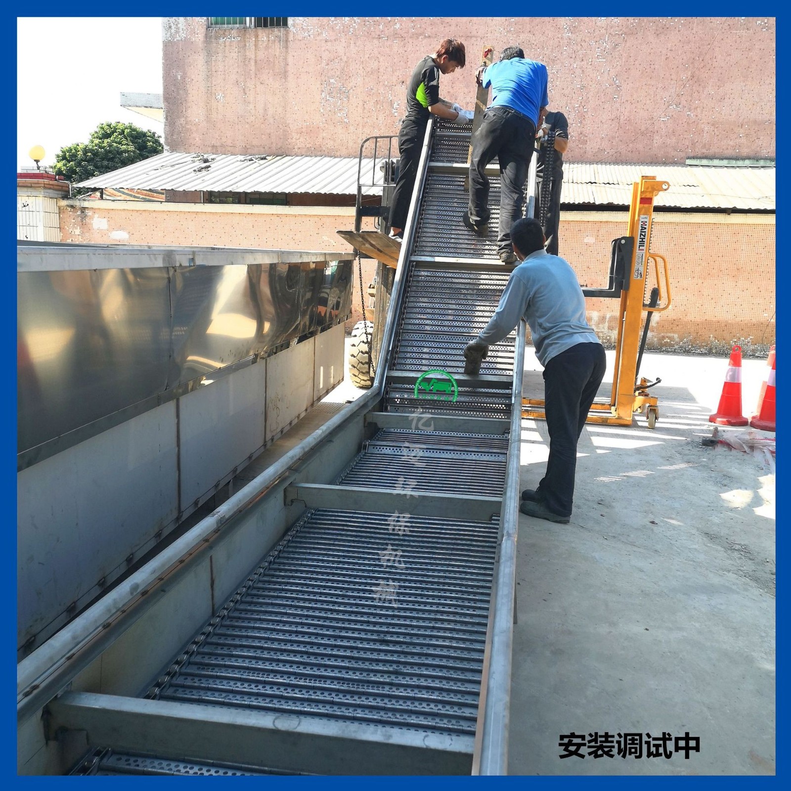 提供 流水线输送带 自动化设备 移动升降式皮带输送机 传送带图5