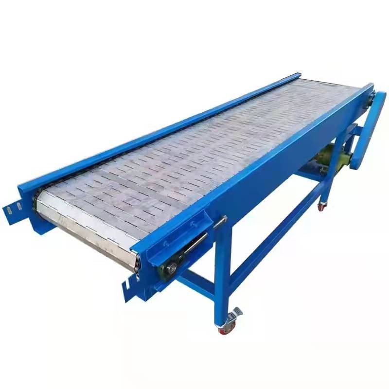 厂家直供 304不锈钢链板输送机 冷却食品烘干流水线链板输送带图5