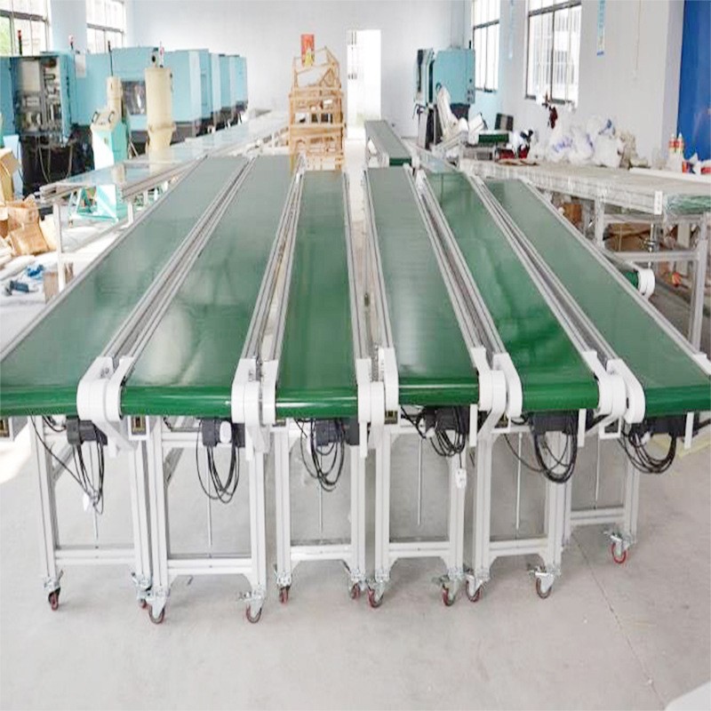 定制小型皮带输送机车间电动流水线传输带仓库物流小型传送机设备图6