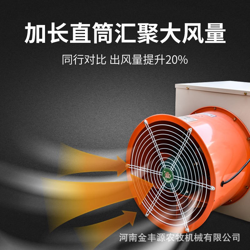 畜牧电暖风机养殖场用大棚大功率取暖器育雏养猪加温电热风炉烘干图4