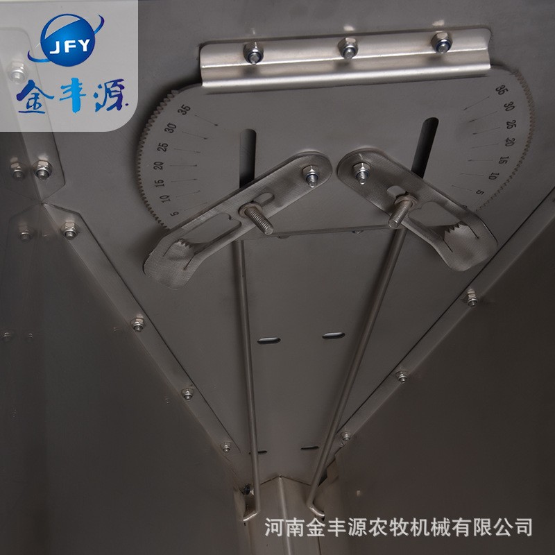 猪用不锈钢双面料槽大猪槽育肥猪食槽保育猪采食槽单面保育育肥槽图3