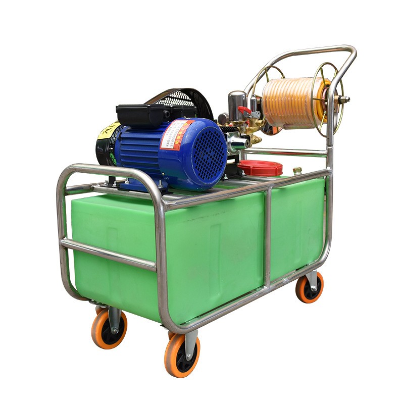 养殖场消毒机推车式猪场鸡场自动高压冲洗机兽用喷雾清洗消毒两用图4