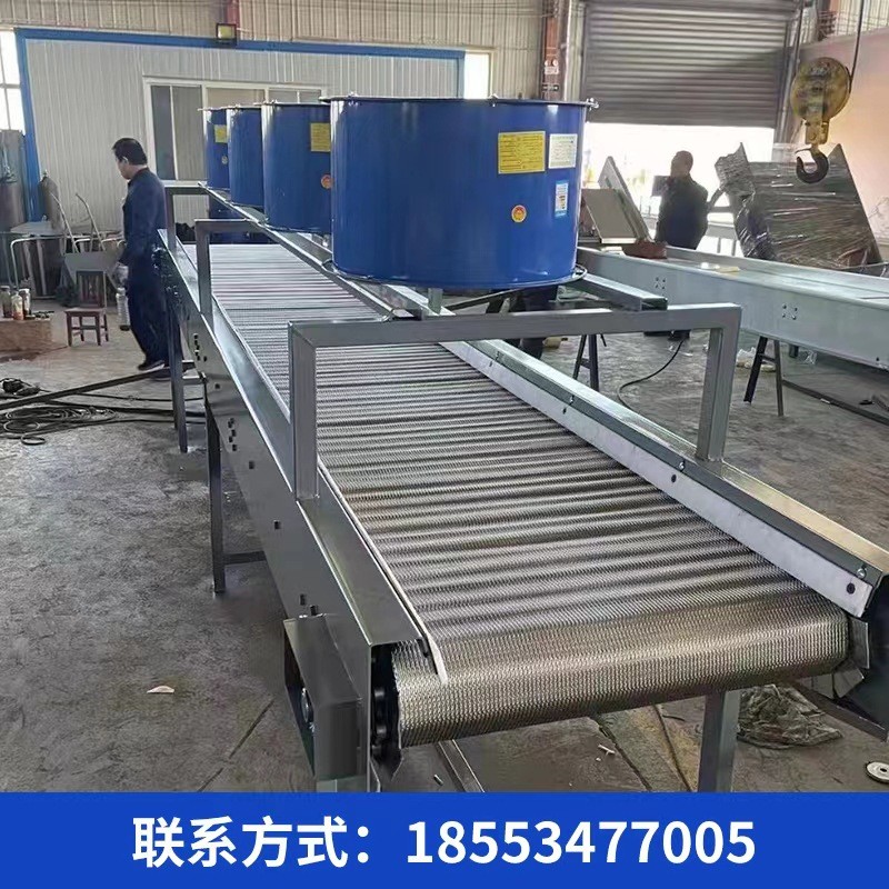 食品输送机网带式风冷输送带包装风凉传送带塑料颗粒铝件风冷输送图4