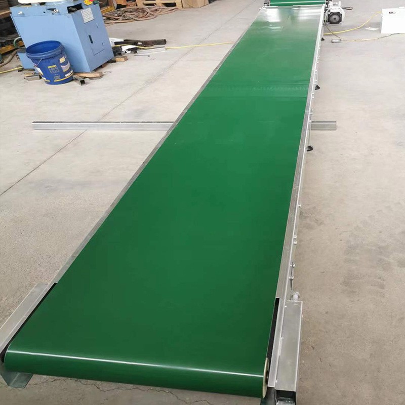 厂家供应皮带输送机快递物流流水线工厂车间分拣线PVC带式输送线图3