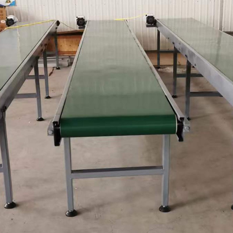 厂家供应皮带输送机快递物流流水线工厂车间分拣线PVC带式输送线图4