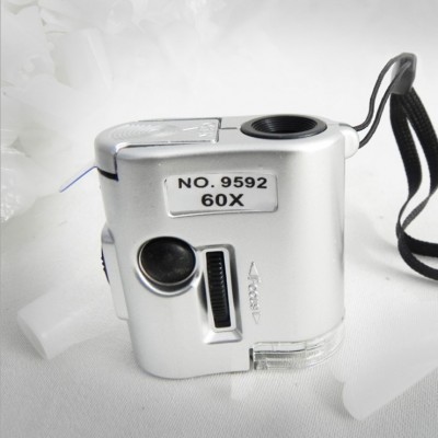 60倍迷你放大镜鸽眼显微镜