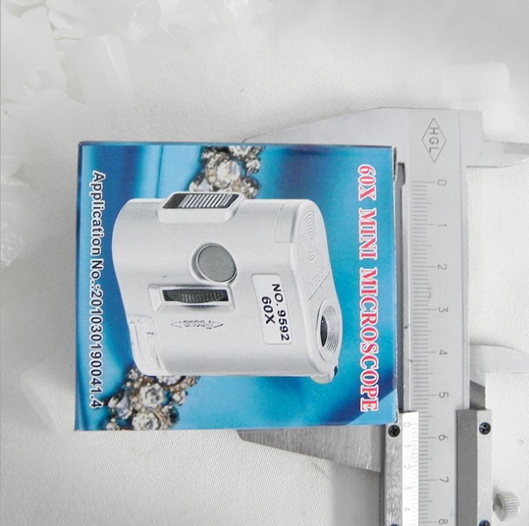 60倍迷你放大镜鸽眼显微镜图3