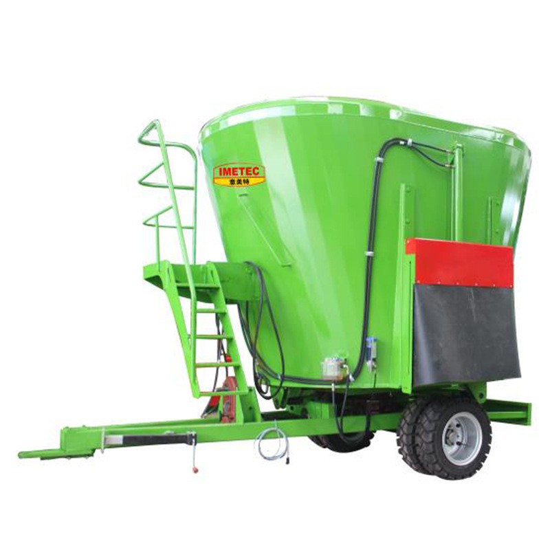 立式牵引搅拌机 立式tmr饲料混合机 牵引式饲料粉碎搅拌机图5