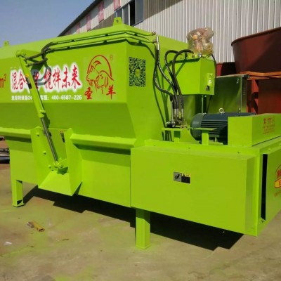 新疆直销卧式TMR饲料搅拌机 5-13立方可定制 欢迎选购