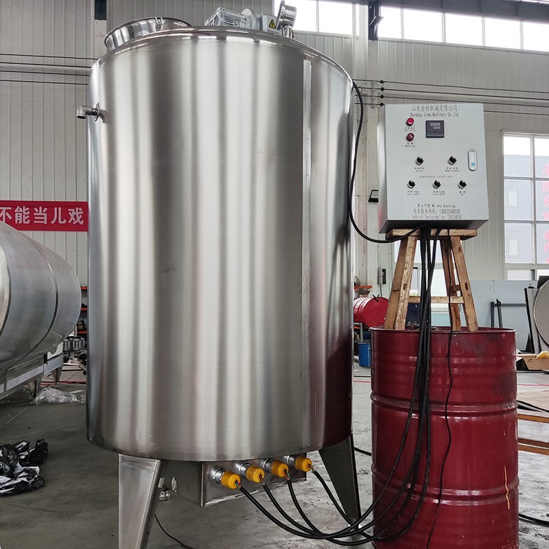 食品饮料杀菌罐饮料巴士杀菌罐奶储存杀菌设备乳制品低温灭菌机器图2