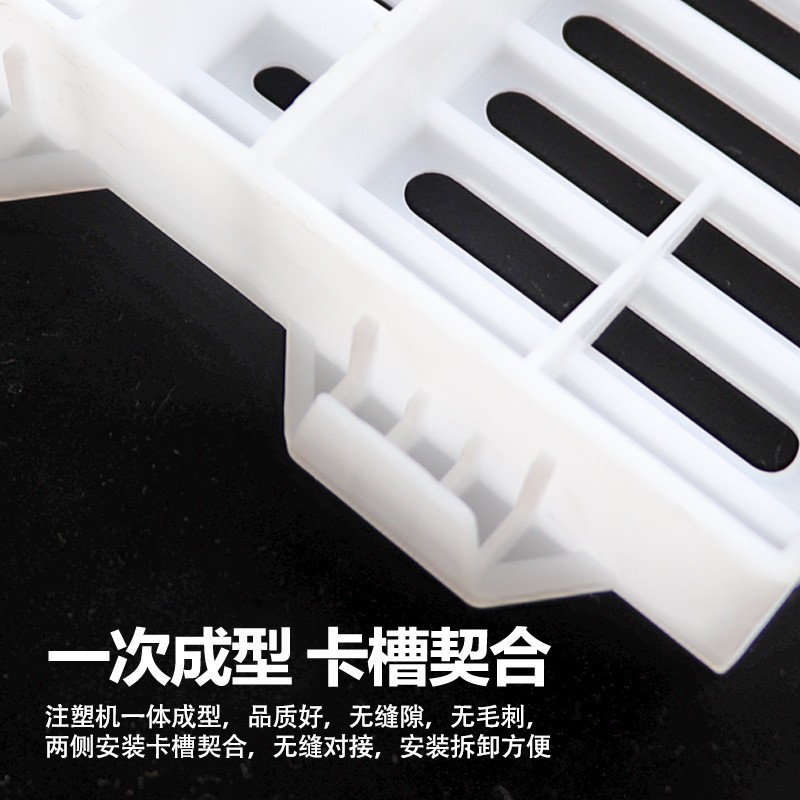 加厚猪漏粪板 猪用塑料漏粪板可拼接 母猪产床地板 厂家批发包运图2