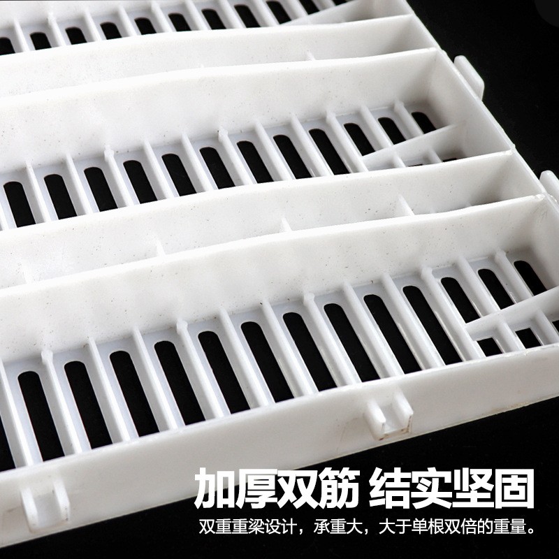 加厚猪漏粪板 猪用塑料漏粪板可拼接 母猪产床地板 厂家批发包运图3