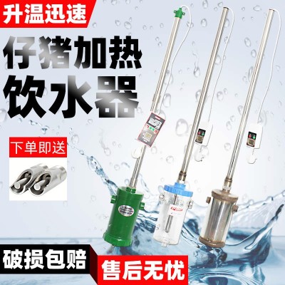 养殖场温水器恒温饮水器小猪养猪畜牧自动电热水器猪用加热饮水器