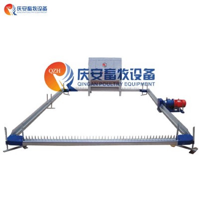 QZH庆安 高端平养 种鸡肉鸡料线 鸡用 链式 养殖场