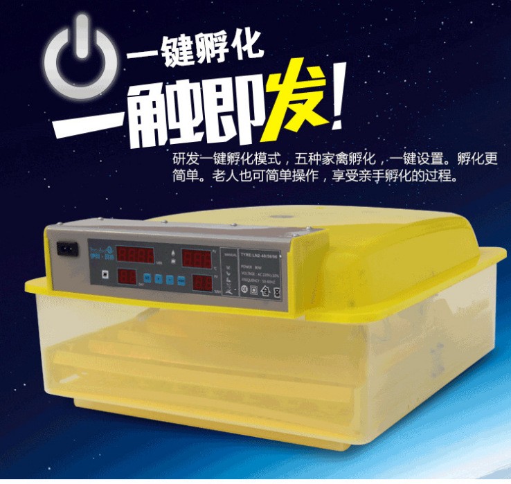 110V/48枚96枚112枚全自动孵化机孵化器孵化箱孵蛋器工厂直发批发图2