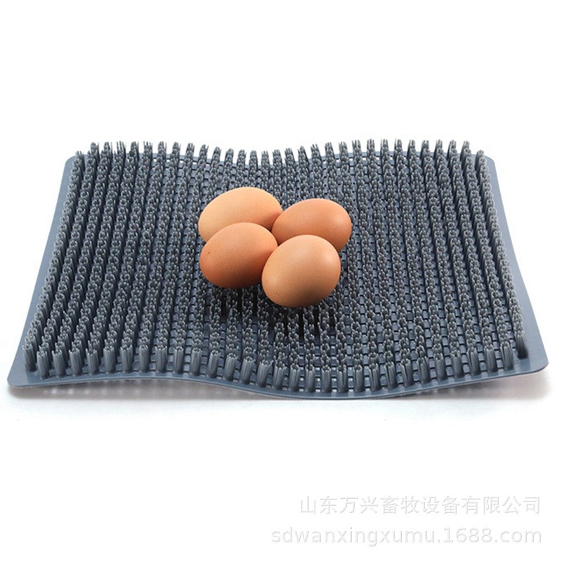塑料人工草垫子鸡舍的筑巢垫、鸡筑巢箱垫子源头厂家图3