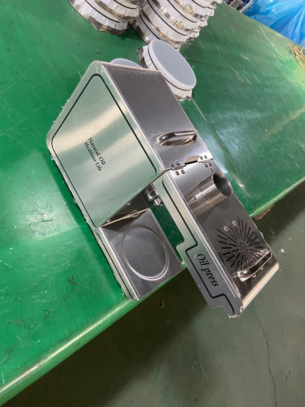 304不锈钢大功率榨油机全自动压榨椰子鳄梨芝麻花生家用商用榨油图3